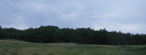 Лагерь Космопоиска. Медведицкая гряда, июль 2008 года.
